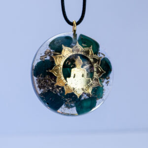 Pandantiv protecție energetică Malachit